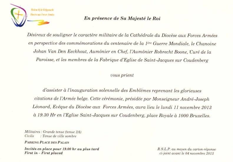 2013-11-11 - InvitationEtendards